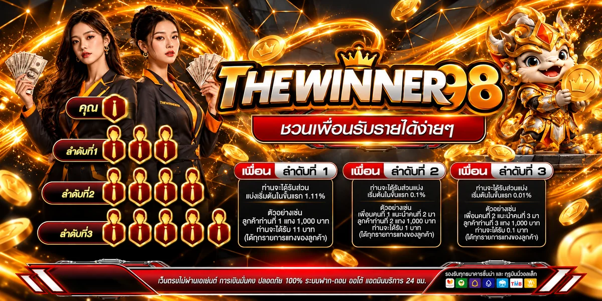 ระบบแนะนำเพื่อน THEWINNER98