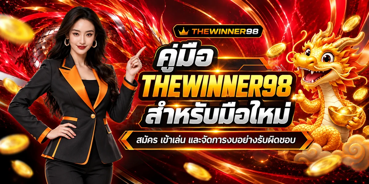 คู่มือ THEWINNER98 สำหรับมือใหม่ สมัครและเข้าเล่นอย่างปลอดภัย